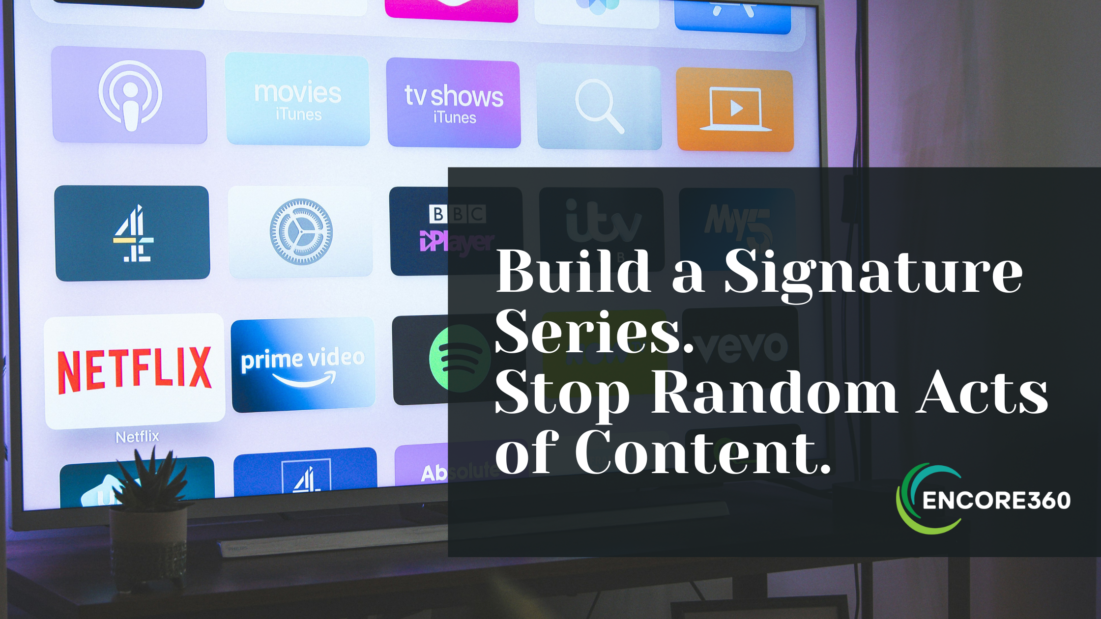 blog post stop random acts of content